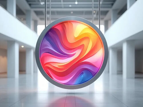 Último Blog da Empresa Sobre Exposições circulares de alumínio aumentam a visibilidade da marca nas exposições