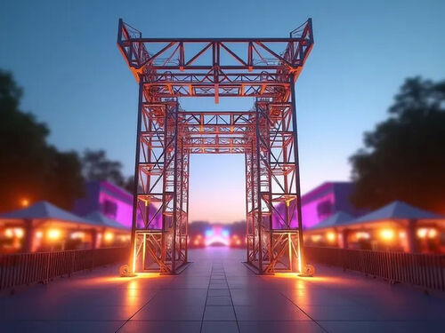Último Blog da Empresa Sobre A torre de truss de alumínio melhora a eficiência do acesso ao evento