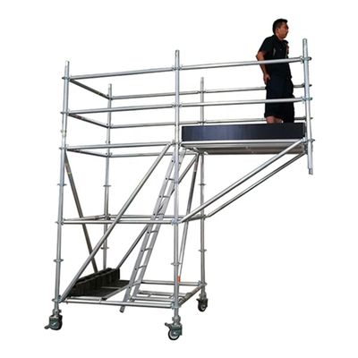 Bom preço. 50.8mm Diâmetro Cantilever Alumínio andaime Torre Anel móvel tipo de cadeado andaime on-line