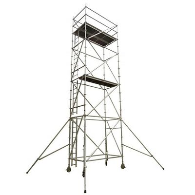 Bom preço. Torres móveis de andaimes de alumínio 1,8 mm 3,2 mm espessura para construção de edifícios ao ar livre on-line