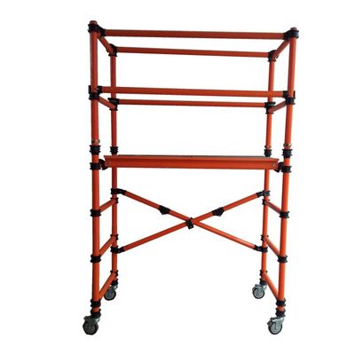 Bom preço. Anodized Aluminium Scaffold Tower Easy Assembling Portable Lightweight Durable Platform for Construction Maintenance and Industrial on-line