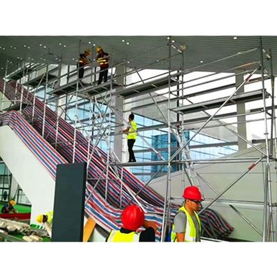 Bom preço. CE Mobile Scaffold Tower, Alumínio Access Tower para manutenção de escadas rolantes on-line
