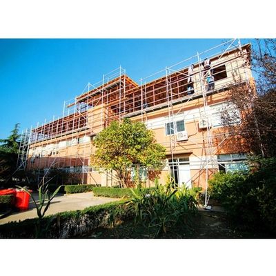 Bom preço. GN50 Sistema de andaimes modulares tubulares de alumínio com fecho de anel para construção on-line